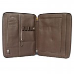 กระเป๋าใส่ ipad / tablet Tech. Folio Brown Color Full Grain Cow Leather ESSENTIAL for Journey
